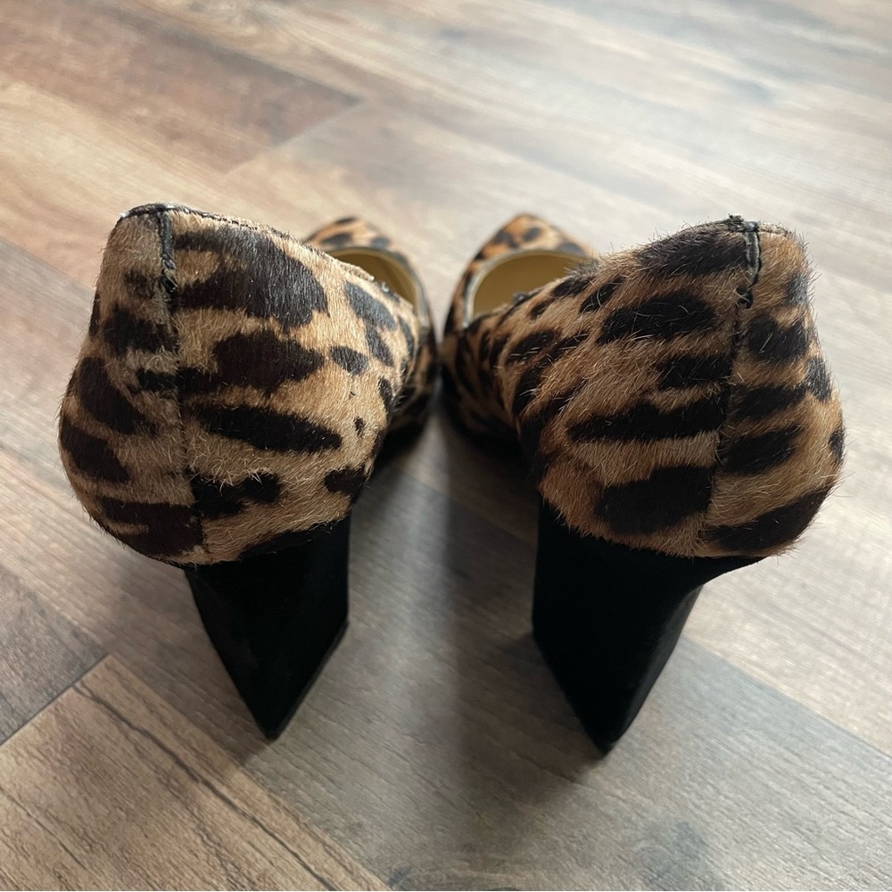 Vince Camuto Leopard-Pattern Pointed Toe Pumps - … - image 6